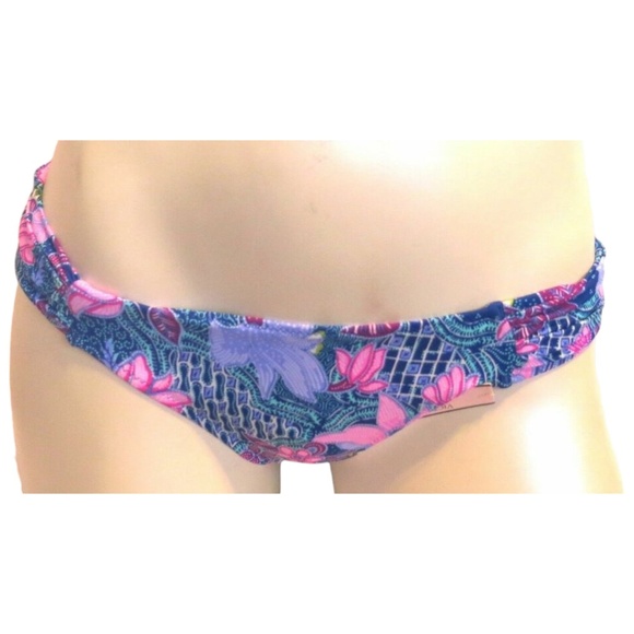 Victoria's Secret Balinese Floral The Knockout Bikini Swim Bottom XS - Picture 1 of 2